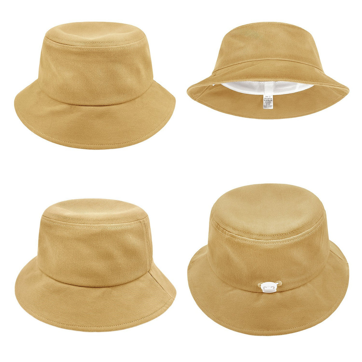 Beach Sun Protction Bucket Hat for Toddlers (S)