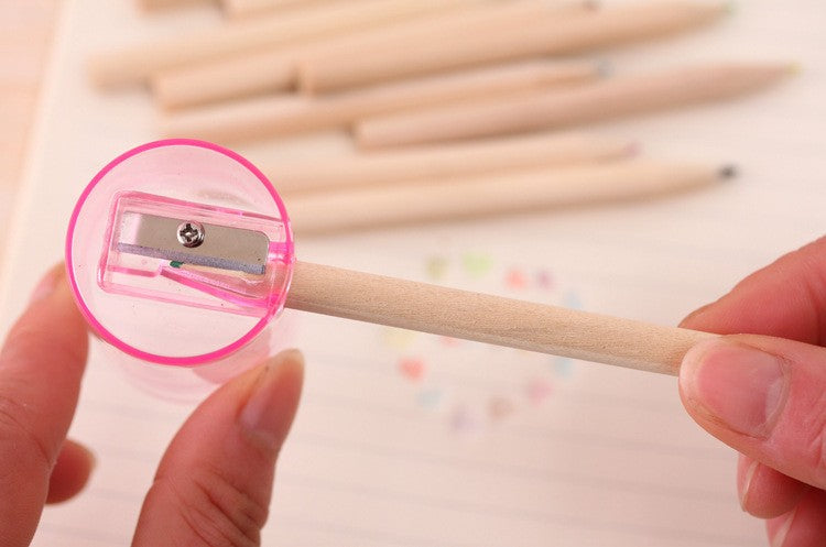 12 Colored Pencil Set in Tube W/Sharpener