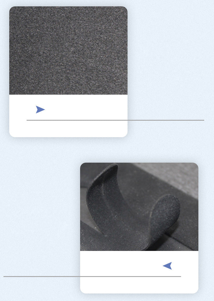 Black Blank Material View
