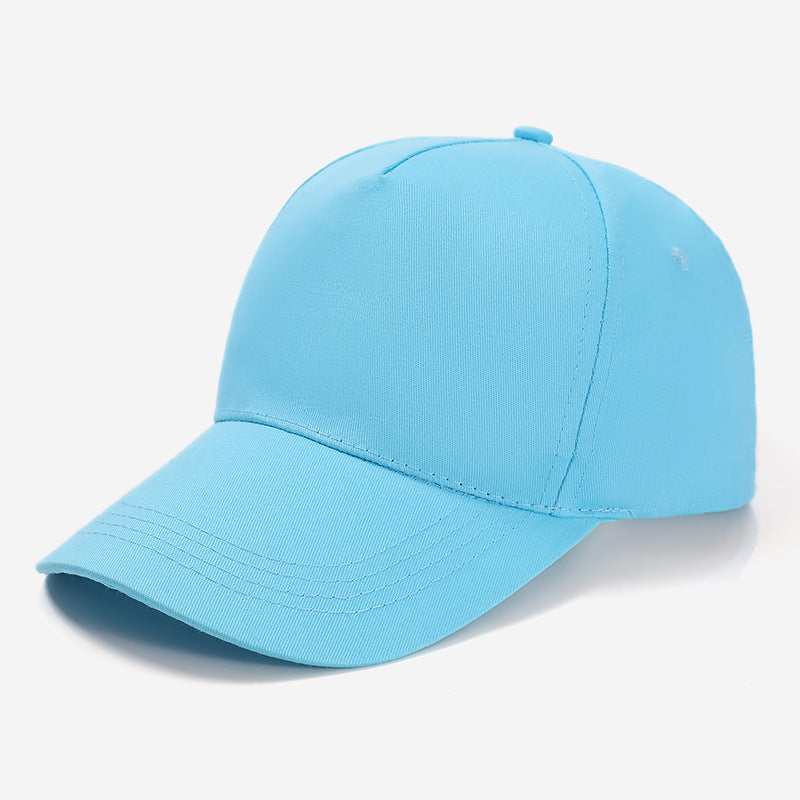 Cotton 5 Panel Baseball Cap