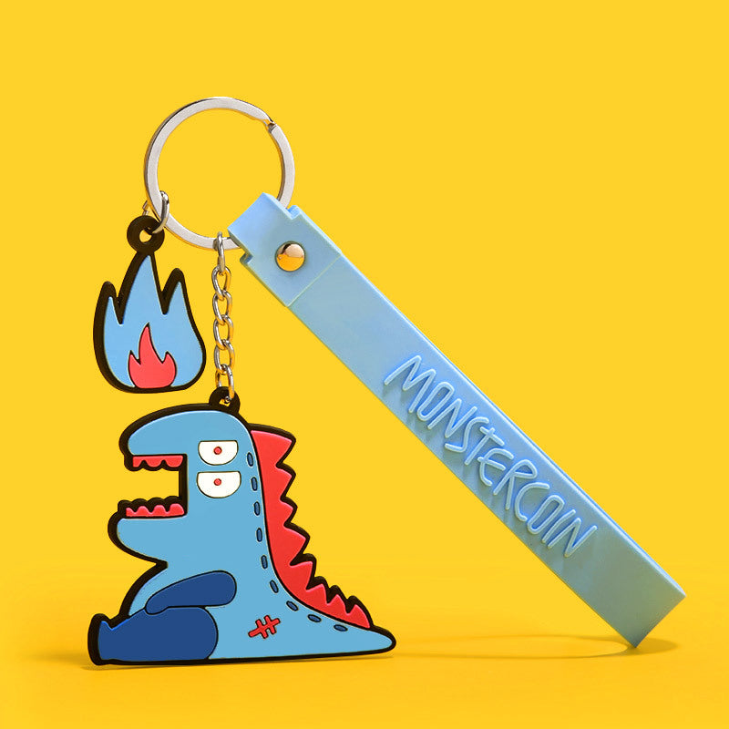 Custom PVC Key Chain W/ Pendant