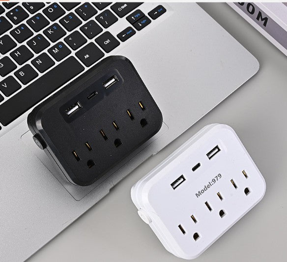 Surge Protector Power Strip w/USB Charging Ports