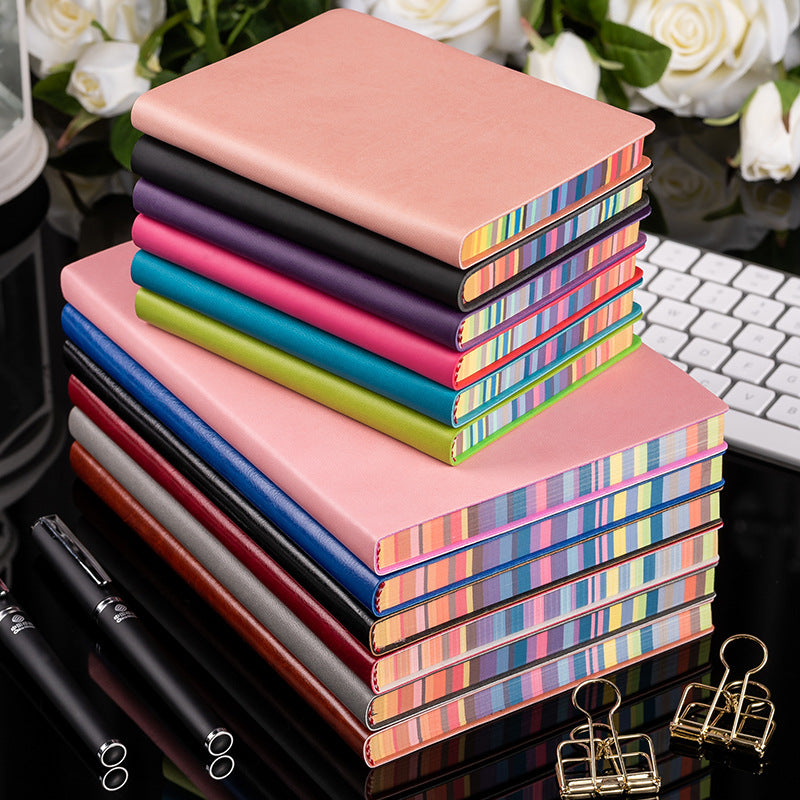 A6 PU Leather Waterproof Notebook