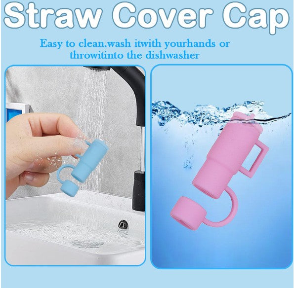 Silicone Straw Covers Cap