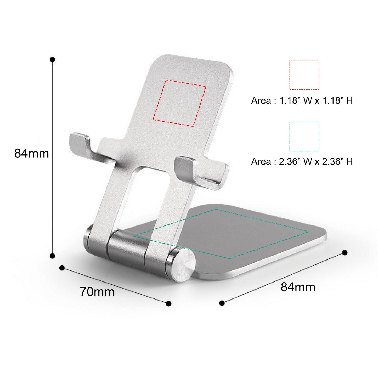 Adjustable Foldable Desktop Cell Phone Tablet Stand Holder