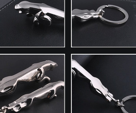 Cheetah Shaped Key Chain