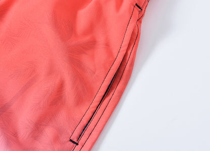 Beach Shorts With Side Pockets and Back Pocket