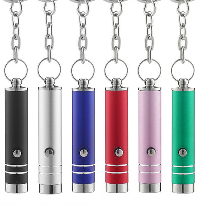 Purple Light UV Detector Mini LED Flashlight Keychain