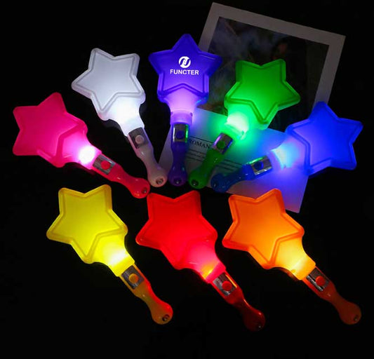 Light Up Glow Stick LED Flashing Hand Wand for Concerts Parties Festivals