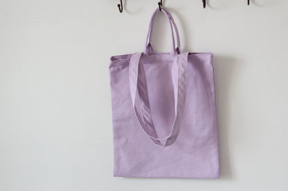 12 oz Canvas Grocery Shopping Tote Bag Single Shoulder Bag Daily Casual Bag For Students