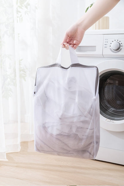 12x16" Portable Coarse Mesh Laundry Bags Laundry Wash Bags for Delicates-Woven Label