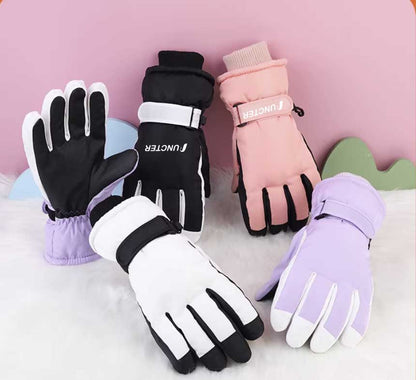 Ski Gloves Warm Waterproof Touchscreen Gloves