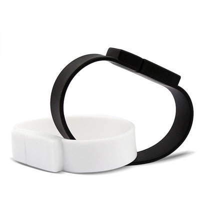 Silicone Wristband USB Flash Drive Bracelet 2 GB