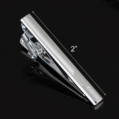 2" L Necktie Clip Tie Bar for Men's Skiny Necktie-#7