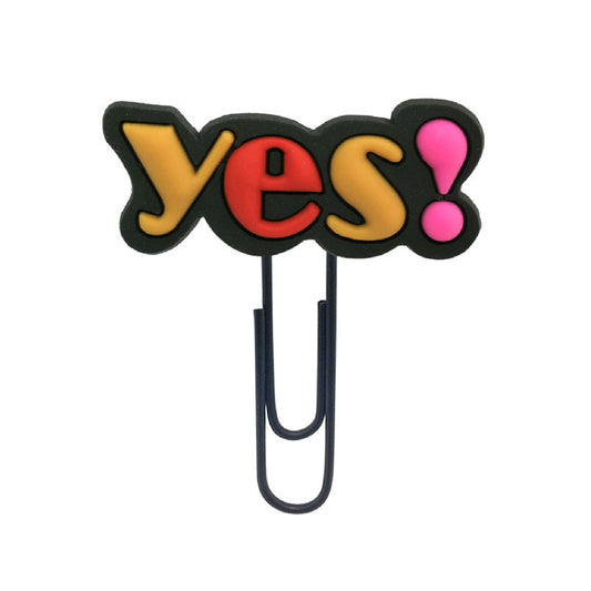 Patch Slogan Series - Yes! Paper Clip