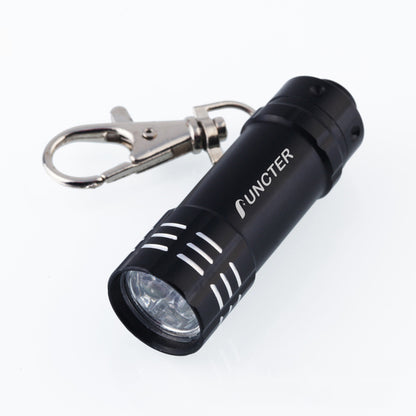 Aluminum Alloy 3 LED Mini Flashlight Keychain Electronic LED Waterproof Outdoor Pocket Flashlight