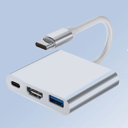 3" 1 Multiport Hub Adapter USB C Hub USB Expander Data Transmission