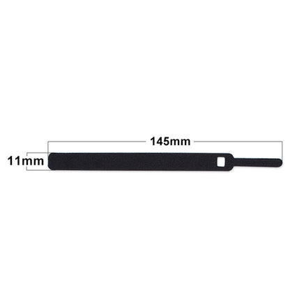 Adjustable 5.7" L Self-Adhesive Cable Organizer Cord Straps