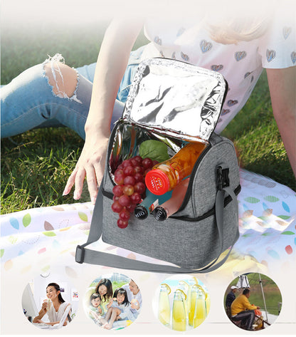 Insulated Lunch Bag Cooler Lunch Tote