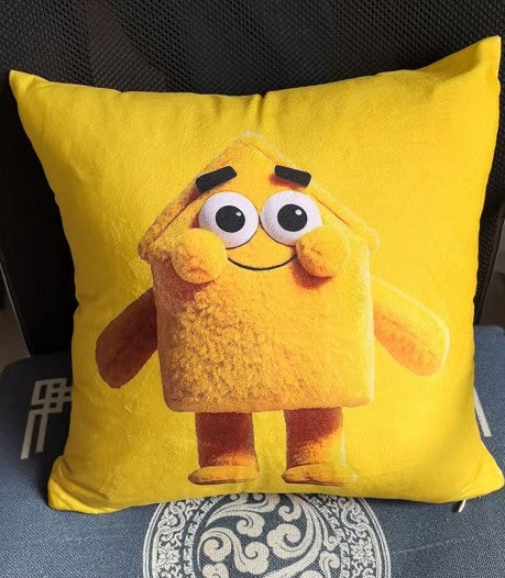 15.76 x 15.76" Premium Full Customize Filled Square Throw Pillow W/ Hidden Zipper