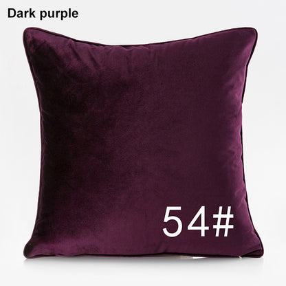 Full Printed 19.7 x 19.7" Premium Square Dutch Velvet Throw Pillowcase With Hidden Zipper
