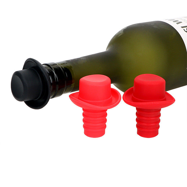 Silicone Cowboy Hat Wine Stoppers