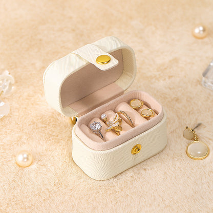 Tiny PU Portable Ring Case