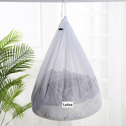 20x24" Fine Mesh Laundry Bags Laundry Wash Bags Drawstring Laundry Bag-Woven Label
