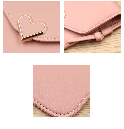 Touch Screen PU Leather Purse Bag Small Crossbody Bag Mini Messenger Bag Single Shoulder Handbag