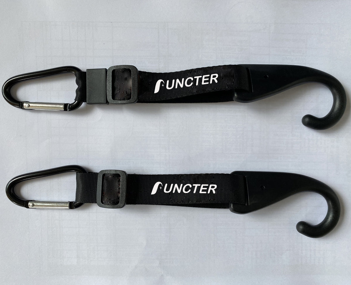 Outdoor Nylon Adjustable Bag Strap Hooks Carabiner