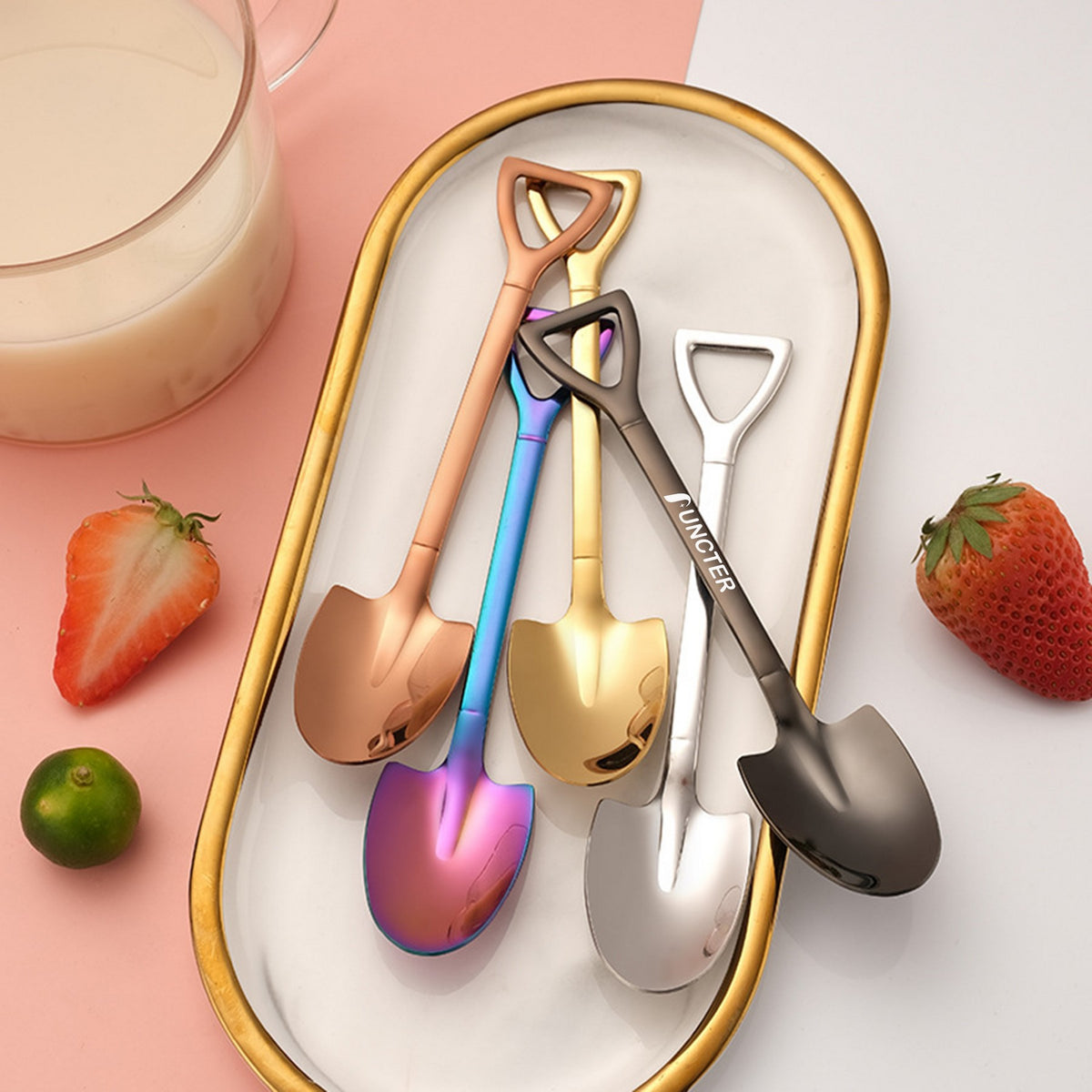 304 Stainless Steel Watermelon Shovel Spoon Fruit Scoop Dessert Spoon