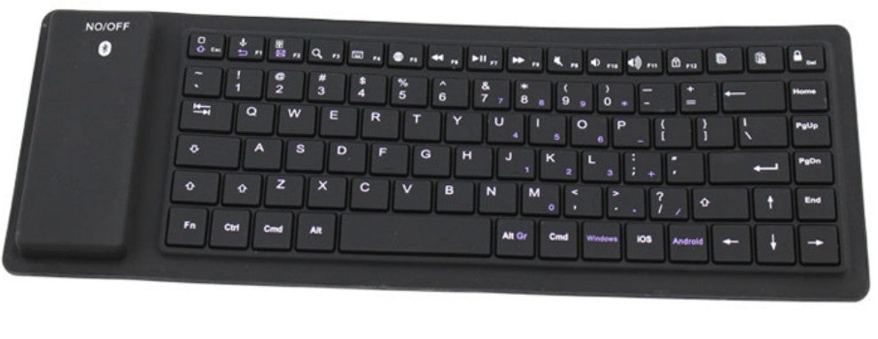 88 Keys Portable Wireless Silicone Keyboard