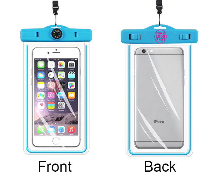 Blue Logo Front View