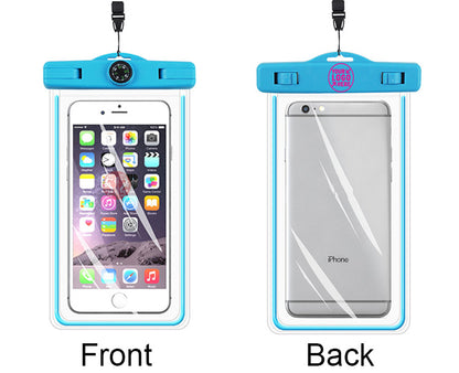Blue Logo Front View