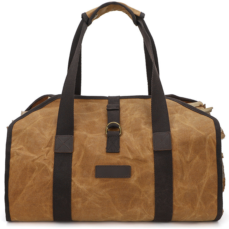 Firewood Log Carrier Tote Bag For Outdoor Camping