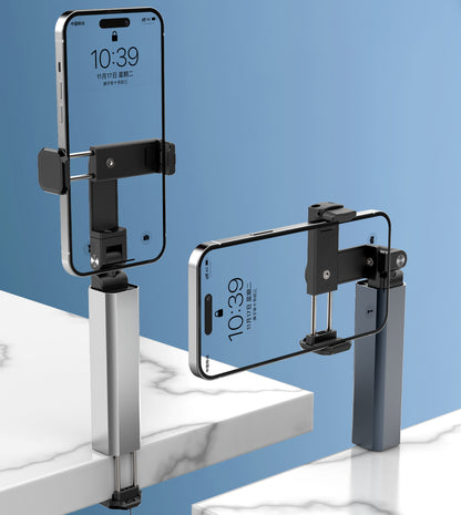 Retractable Phone Mount Hand Grip Handheld Stabilizer Vlogging Holder For Vedio Recording Selfie