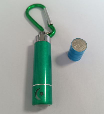 Star Moon Aluminum Alloy Mini Small Electric Mini Portable Small Flashlight Keychain