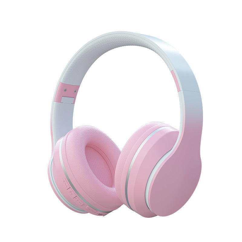 Foldable On Ear Stereo Wireless Headsets Earphone
