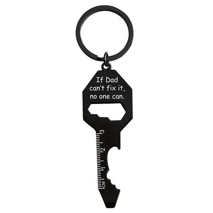 Multifunctional Key Shaped Bottle Opener Keychain #5