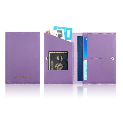 Travel Wallet Passport Holder with Card Slots Waterproof Wallet for Business Trip Cruise Line