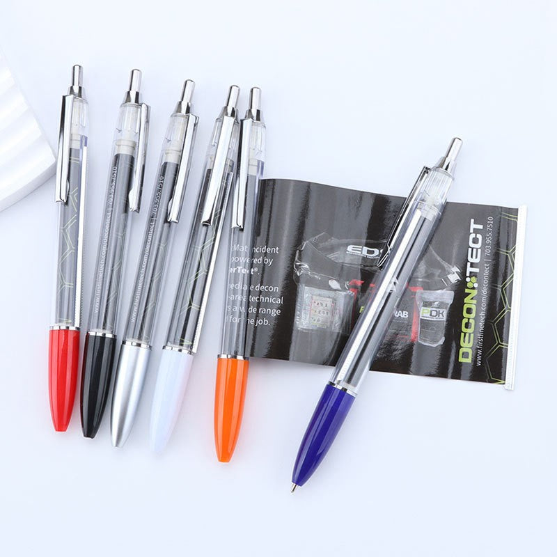 Retractable Pull Out Banner Advertising Ballpoint Pen