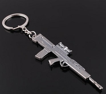 Gun Shaped Key Chain