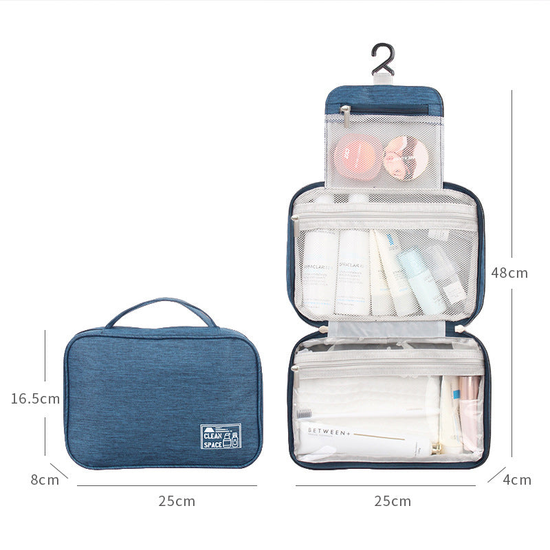 Water Resistant Toiletry Bag Makeup Bag Cosmetic Bag Travel Organizer With Hook
