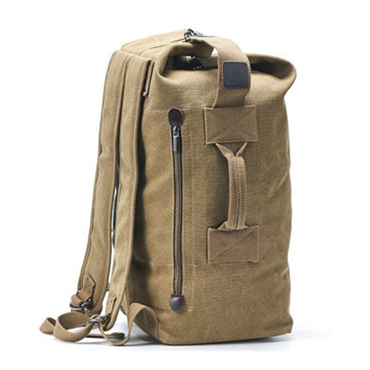 30L Vintage Classic Canvas School Travel Backpack Premium Quality Tablet Rucksack
