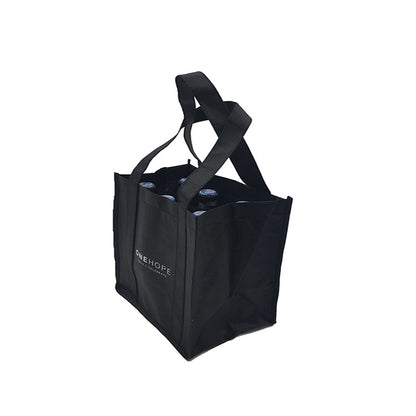 Non-Woven 6 Bottle Wine Tote Bag