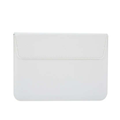 13" PU Leather Laptop Sleeve Foldable Stand With Magnetic Closure