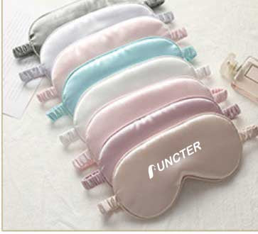 Silk Eye Mask W/ Elastic Straps