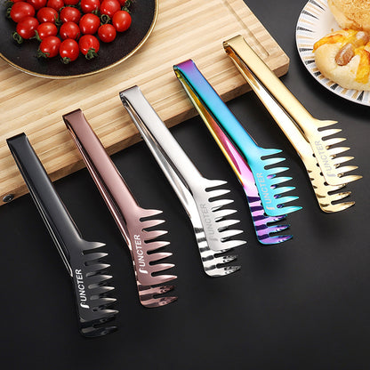 9.5" L Stainless Steel Spaghetti Tong