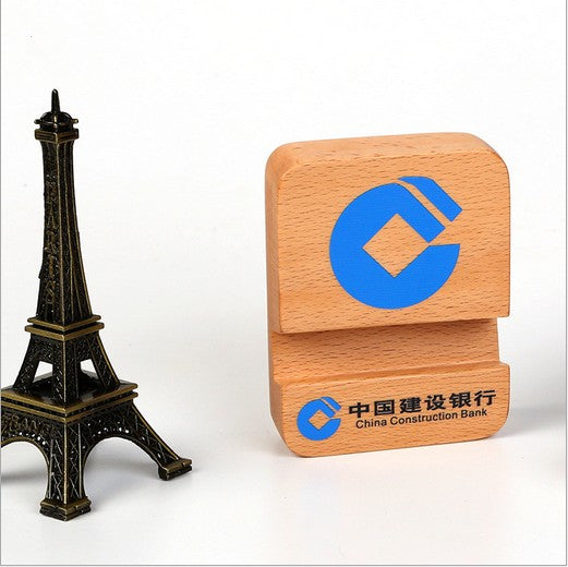 Wooden Mini Phone Holder