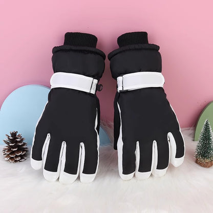 Ski Gloves Warm Waterproof Touchscreen Gloves